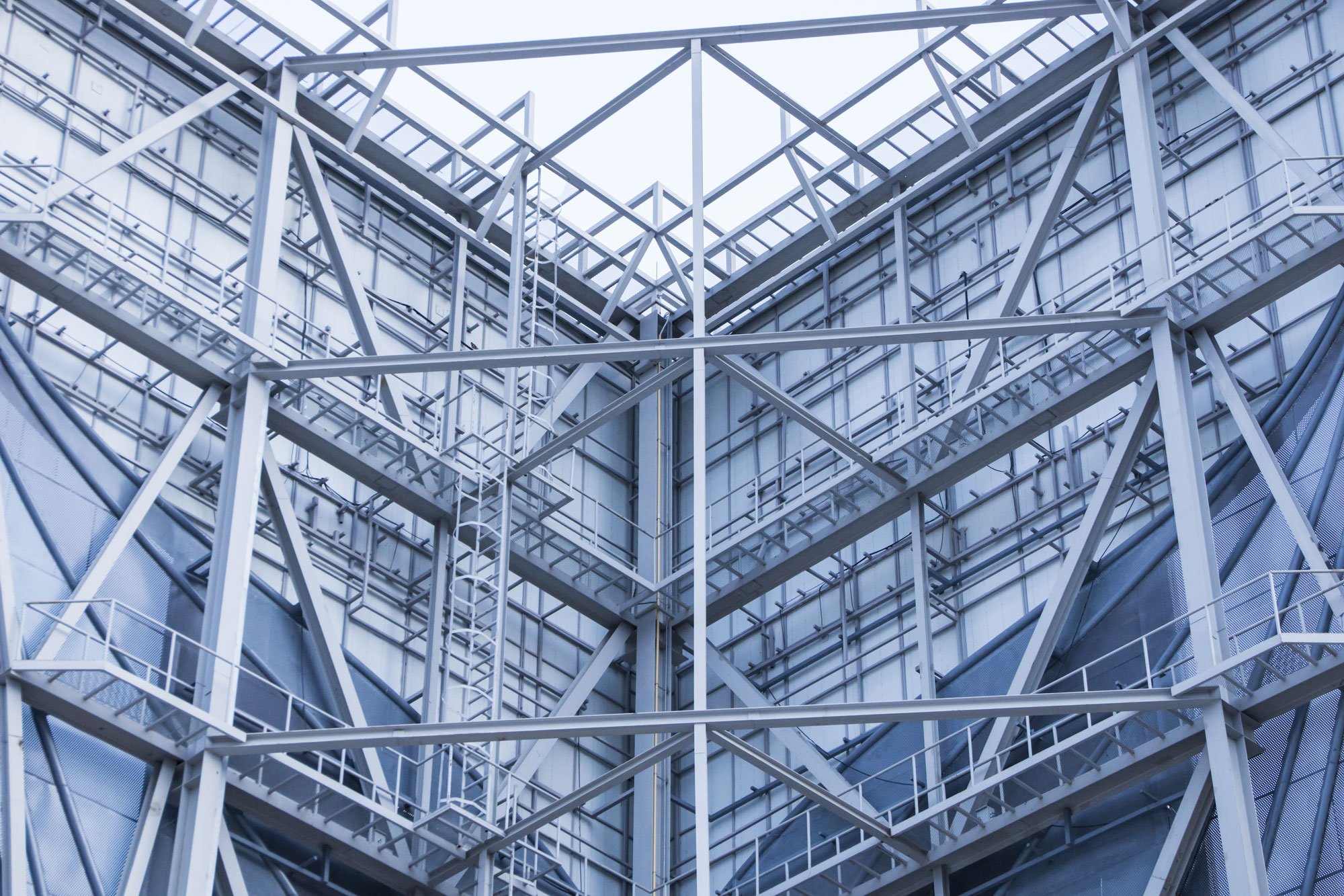 Industrial steel structure